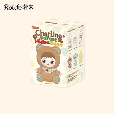 【自营】中国Rolife若来 CharLine夏琳 森林迷藏毛绒挂件系列盲盒 1盒 随机发货
