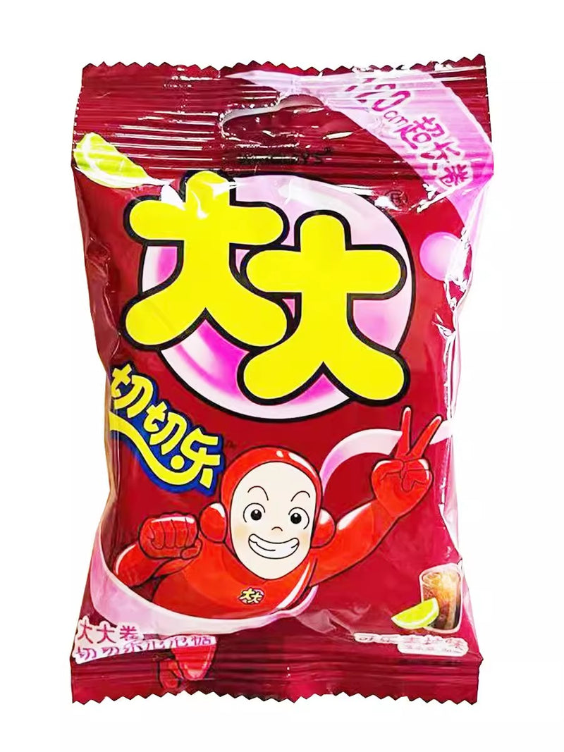 【自营】中国大大 切切乐泡泡糖 可乐青柠味 30g 儿童回忆糖果小零食口香糖
