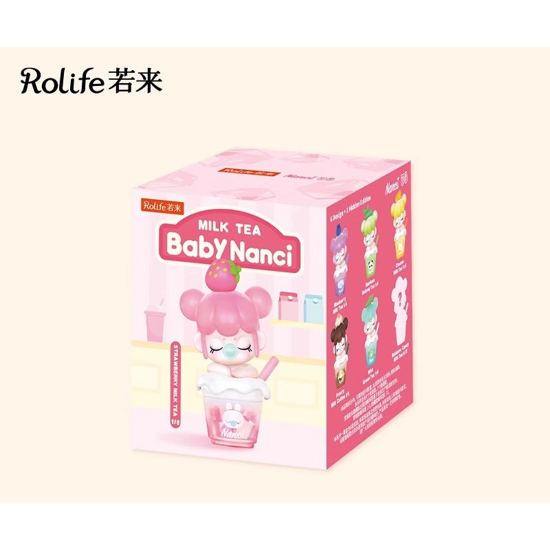 【自营】中国Rolife若来 Nanci囡茜 奶茶系列盲盒 1盒 新款娃娃手办摆件生日礼物 随机发货