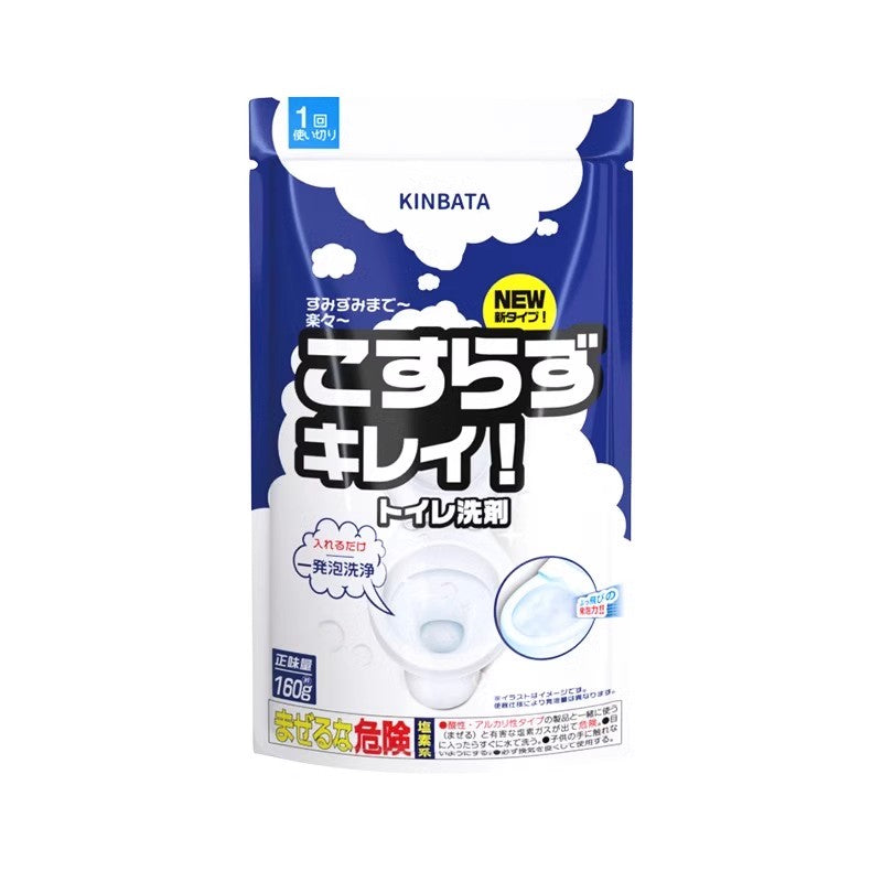 【自营】日本KINBATA 马桶泡泡净 160g 清洁剂强力除垢去渍缓解去异味免刷厕所清洗剂