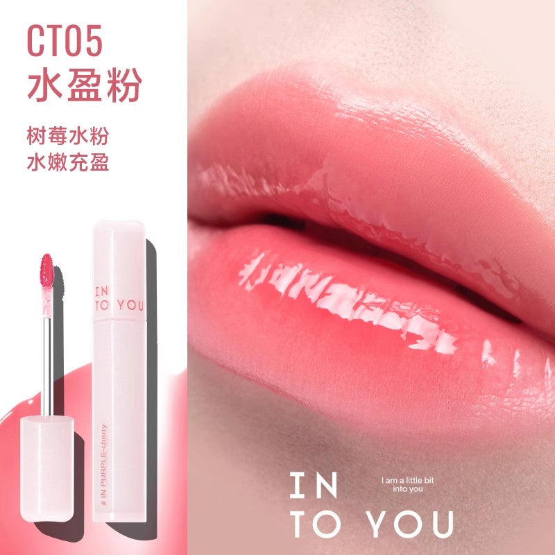 【自营】中国INTOYOU心慕与你 轻绸水感唇釉 