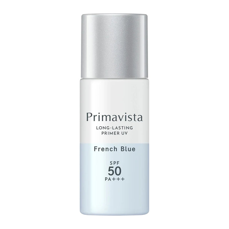 【自营】日本SOFINA苏菲娜 日本本土版Primavista防晒控油妆前乳 French Blue 亮肌蓝 SPF50 PA+++ 25ml