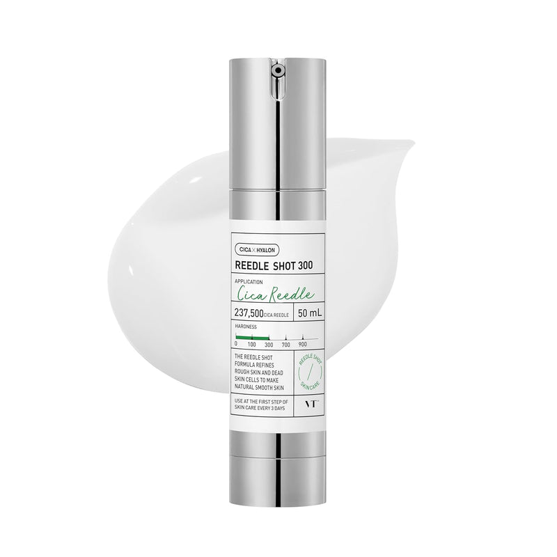 【自营】韩国VT COSMETICS薇缔 微针精华300 保湿提亮 毛孔管理 修复款 三天一次 50ml 祛痘收毛孔