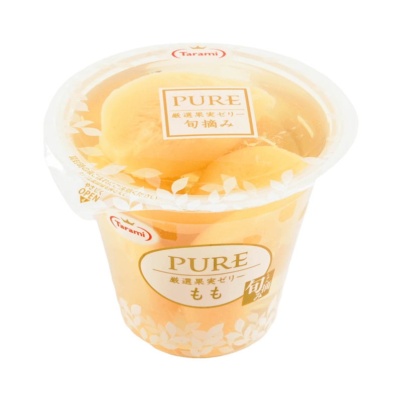 【自营】日本Tarami塔啦蜜 果肉果冻 白桃味 270g 布丁果冻休闲零食