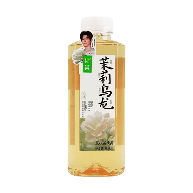 【自营】中国让茶 茉莉乌龙茶 无糖 500ml 侯明昊同款 零糖零卡 冰饮口感更佳