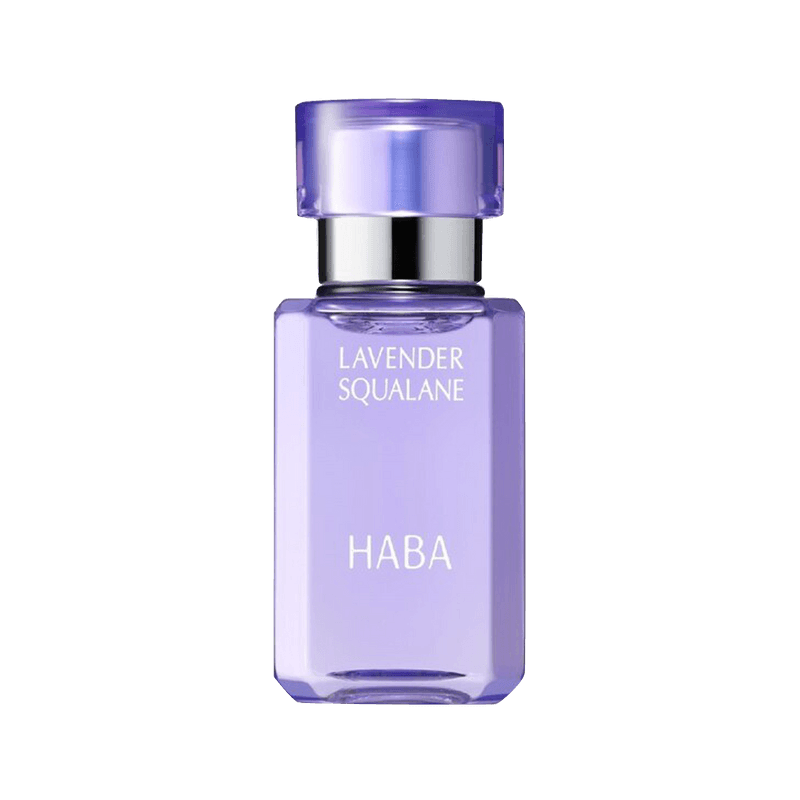【自营】日本HABA 无添加主义鲨烷精纯美容油 15ml 薰衣草精华添加 限定款