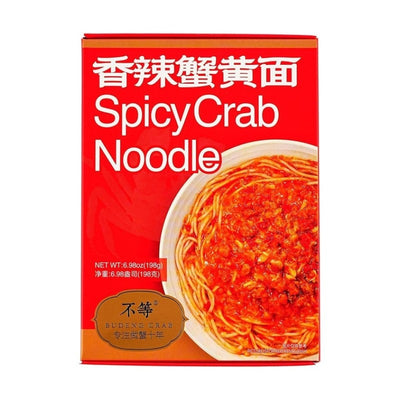 【自营】中国不等 苏氏香辣蟹黄面 出口版 198g 方便面速食即食面宵夜拌面拉面