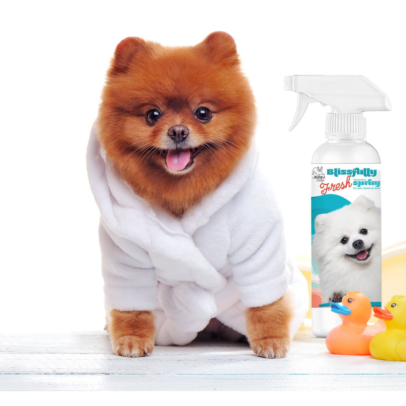 【自营】美国The Blissful Pets 幸福清新 狗狗宠物除味喷雾 4oz 118ml 宠物家居车内均可用