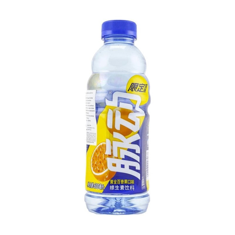 【自营】中国MIZONE脉动 维生素运动功能饮料 限定口味 黄金百香果味 600ml 低糖含多种维生素