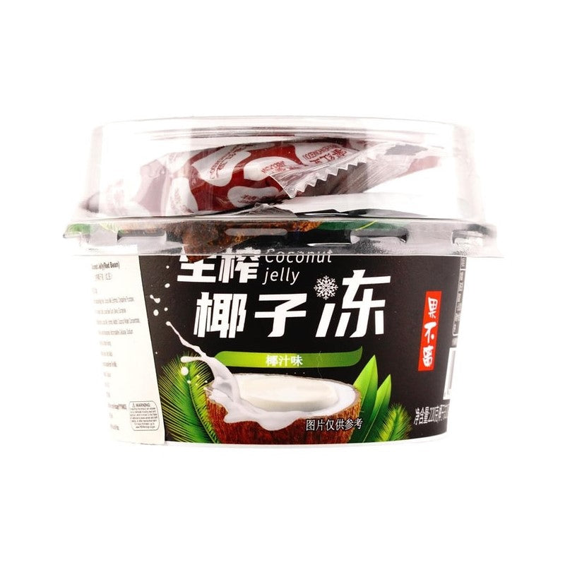 【自营】中国果不离 生榨椰子冻 红豆味 220g 0蔗糖 红豆布丁果冻甜品