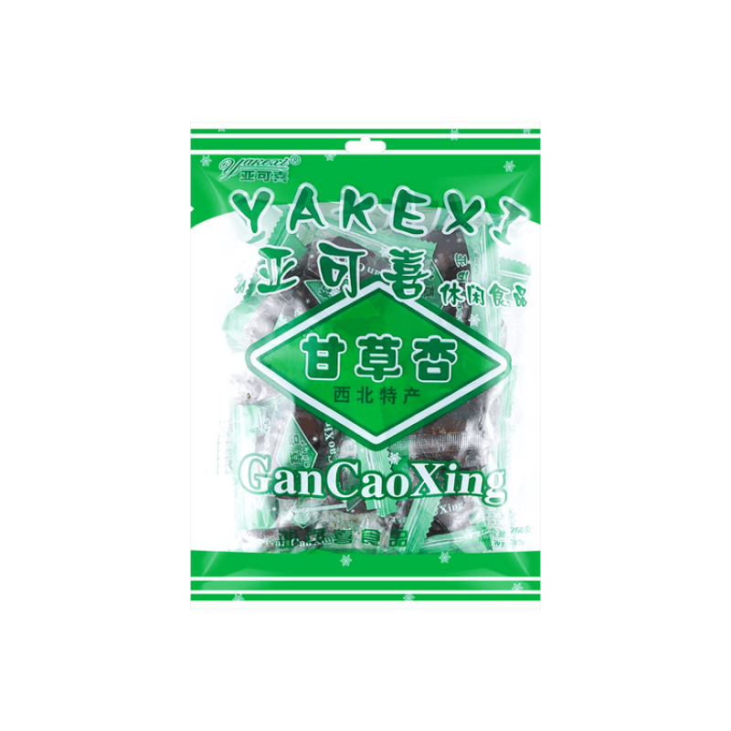 【自营】中国亚可喜 甘草杏 果脯蜜饯 260g 童年回忆 开胃解腻 杏仁果脯杏干制品零食休闲蜜饯