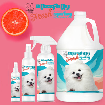 【自营】美国The Blissful Pets 幸福清新 狗狗宠物除味喷雾 4oz 118ml 宠物家居车内均可用