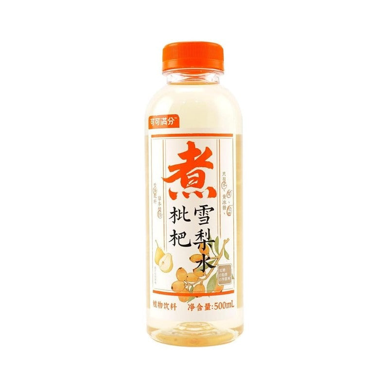 【自营】中国可可满分 枇杷雪梨水 500ml 滋润清肺 巨巨巨降火 低卡低糖0脂