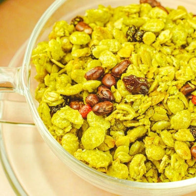【自营】日本Calbee卡乐比 Frugra富果乐 抹茶红豆麦片 季节限定 550g 营养早餐燕麦 北海道红豆 早餐谷物冲饮燕麦片