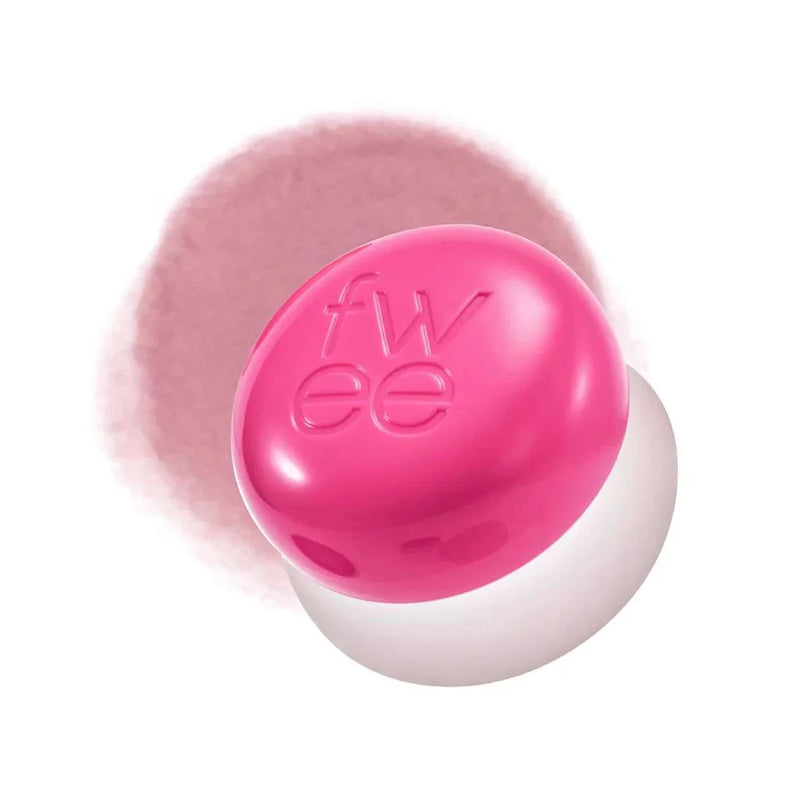 【自营】韩国Fwee 腮红唇颊两用新款 Blurry pudding 多用布丁哑光丝绒唇膏泥 