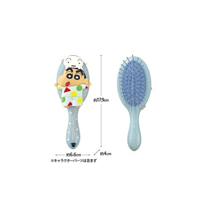 【自营】日本蜡笔小新 按摩洗发梳 野原新之助 1把 干湿两用按摩护理梳子