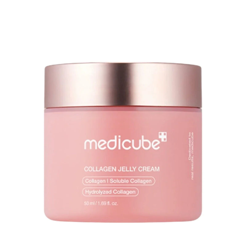 【自营】韩国MEDICUBE美蒂秋芙 胶原蛋白弹润果冻凝霜 50ml 保湿弹润亮啫喱面霜 紧致弹力 长效保湿锁水 低刺激 0色素
