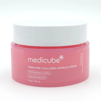 【自营】韩国MEDICUBE PDRN 5%烟酰胺粉色胶囊面霜 55g 改善暗沉亮肤面霜
