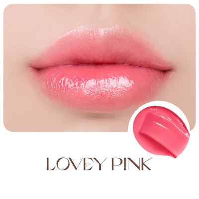 【自营】韩国ROMAND柔魅得 果冻唇膏 #02 Lovey Pink 初恋草莓 3.5g 持久防水不脱色保湿滋润口红唇釉唇油