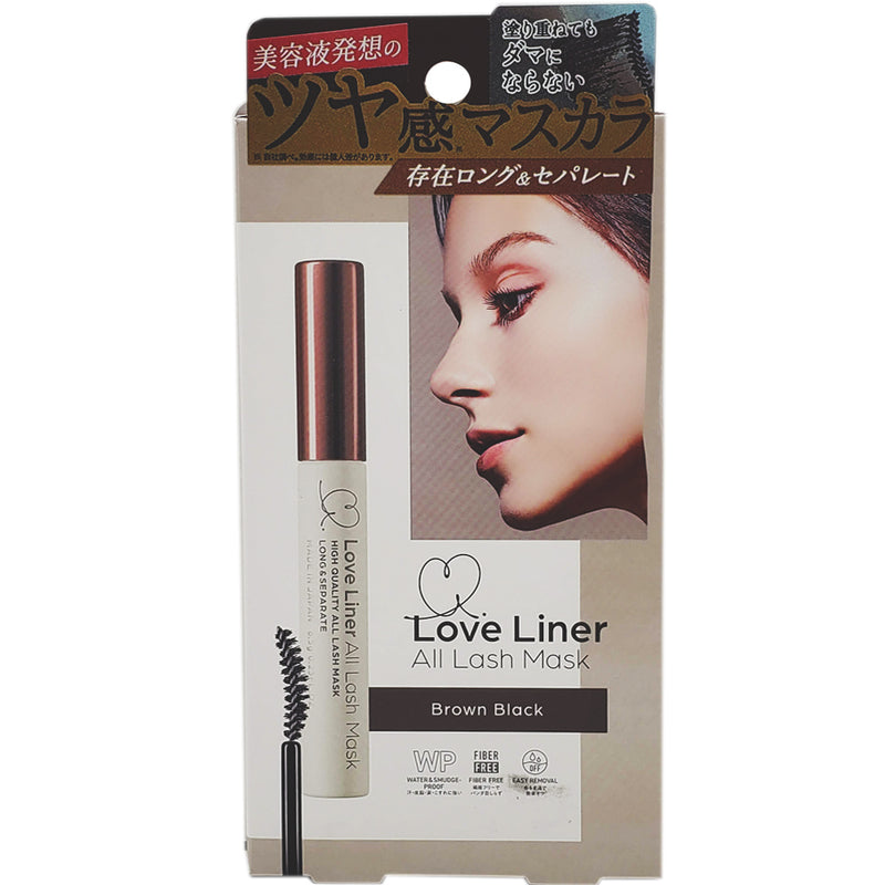 【自营】日本MSH LOVE LINER 新版随心所欲 持久不晕染浓密纤长睫毛膏 1支装 Brown Black 棕黑色 6.5g