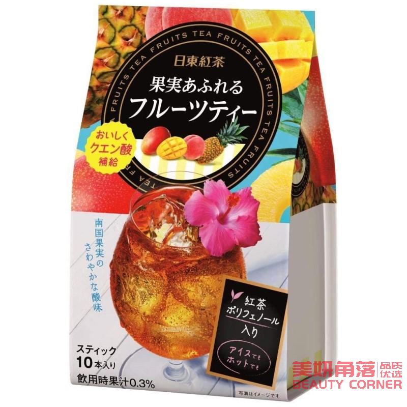 【自营】日本Nitto日东 红茶热带水果茶 8.5g×10条