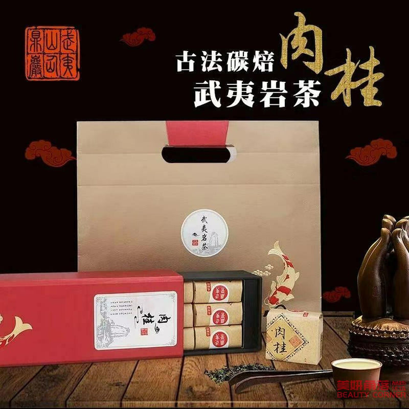 【自营】中国 武夷岩茶 玉桂乌龙茶 AAA特级肉桂乌龙茶 8g x 12包