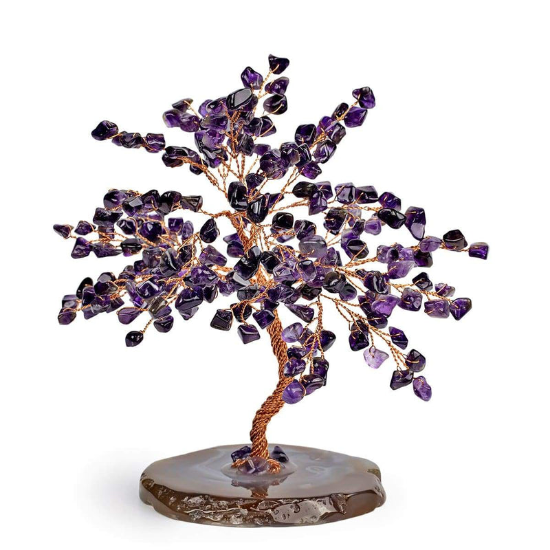 【自营】KARMA & LUCK 绿洲风水紫水晶树 中号-Medium Size