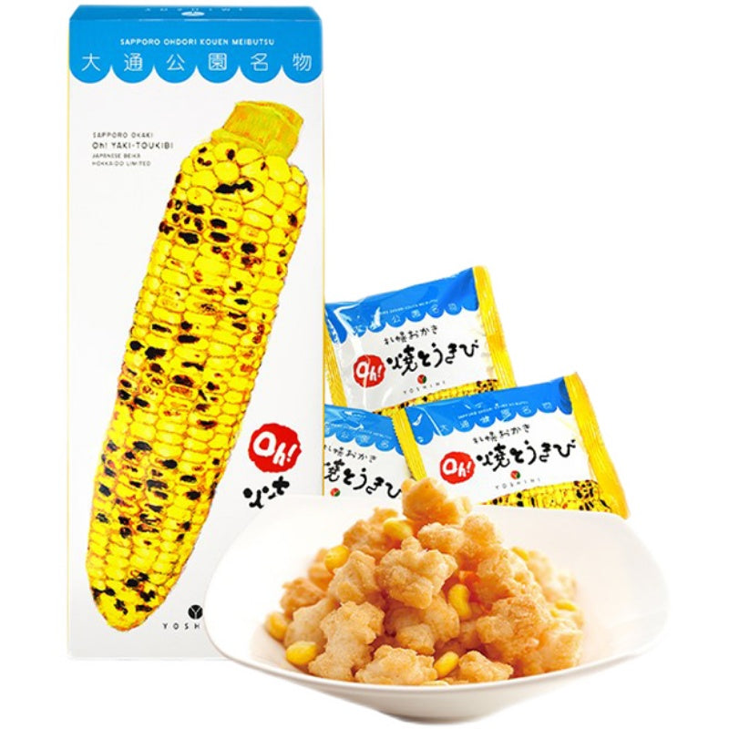 【自营】日本YOSHIMI株式社会 札幌原味玉米烧仙贝 108g 6小包入