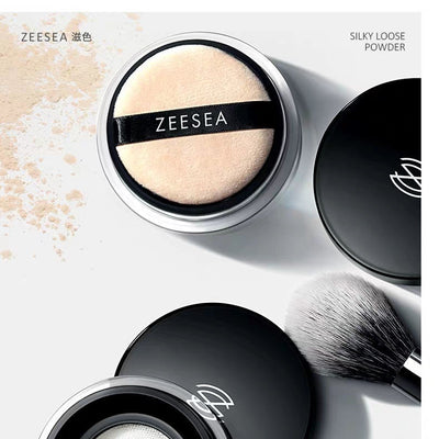 【自营】ZEESEA滋色 丝柔定妆蜜粉 4g 持久控油不易脱妆 3色可选