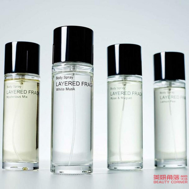 【自营】日本 LAYERED FRAGRANCE身体香氛喷雾淡香水 持久淡香 100ml 柠檬皮