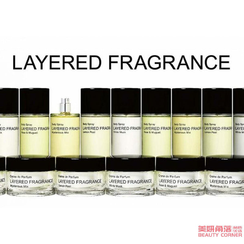 【自营】日本 LAYERED FRAGRANCE身体香氛喷雾淡香水 持久淡香 100ml 柠檬皮