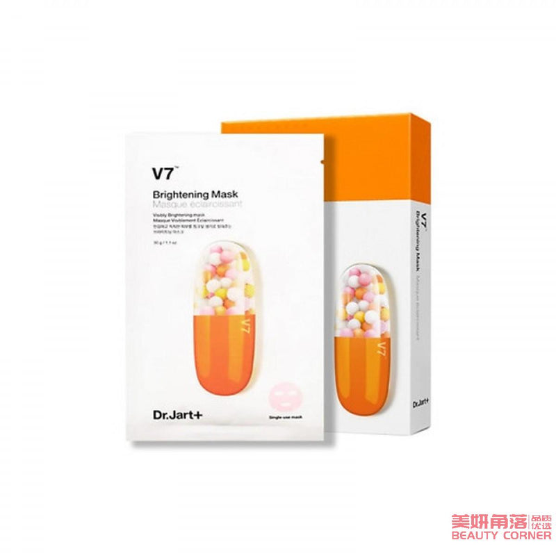 【自营】韩国DR.JART+ 蒂佳婷 V7维生素活颜提亮保湿臻颜面膜 单片入 30g