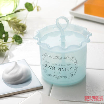 【自营】日本AWA HOUR 洗面奶起泡杯打泡器 蓝色 1件入 按压式打泡杯
