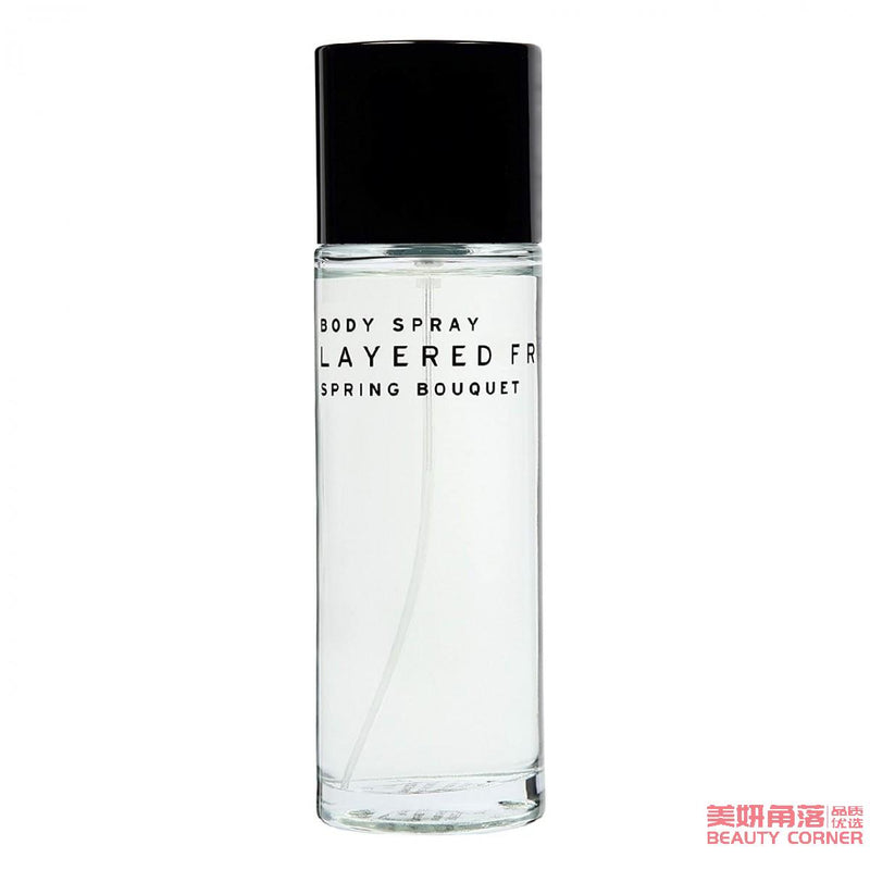 【自营】日本LAYERED FRAGRANCE身体香氛喷雾淡香水 持久淡香 100ml 春之花