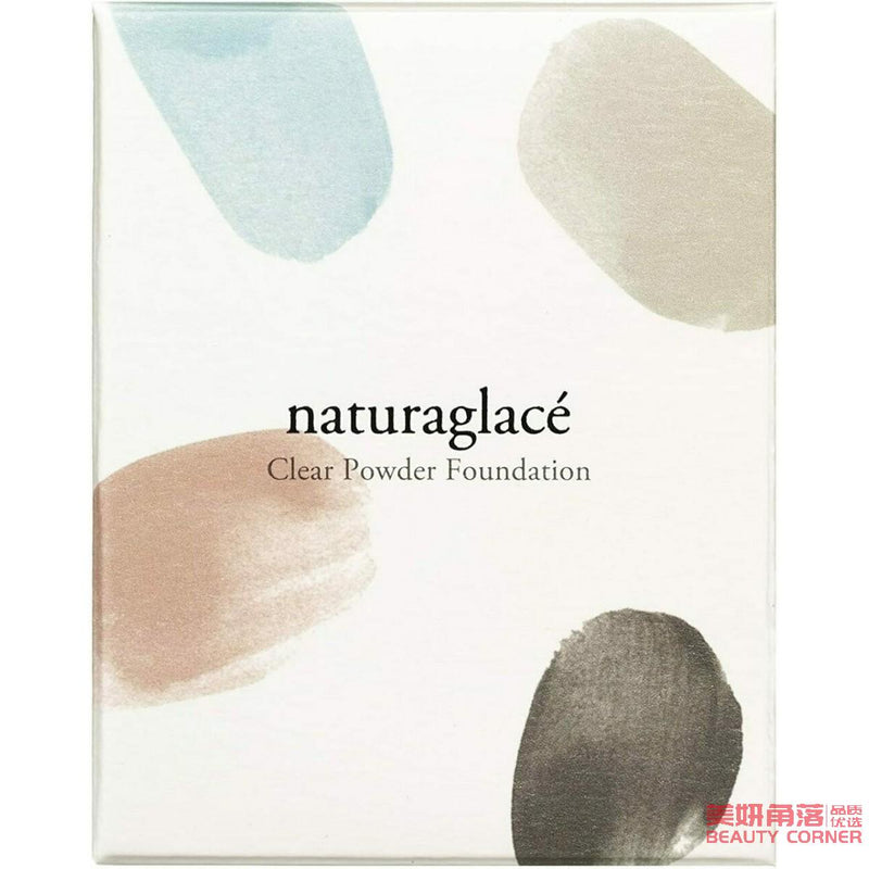 【自营】日本Naturaglace花姿菓色保湿隔离遮瑕粉饼 11g 孕妇可用 NO1 象牙白