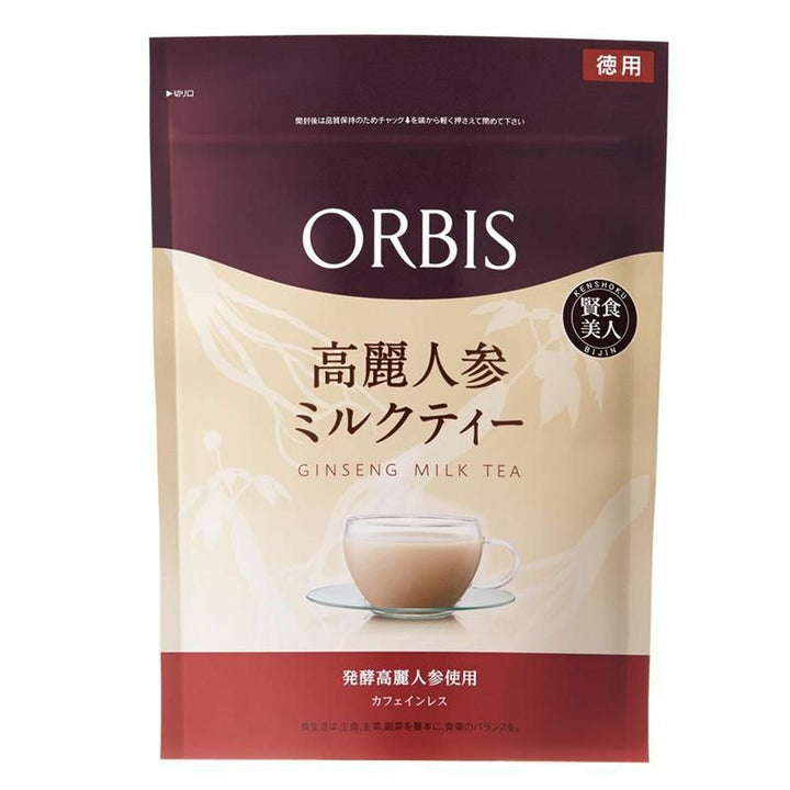 【自营】日本POLA旗下 ORBIS奥蜜思 高丽人参奶茶饮 经济装 300g 30杯量 补气血抗疲劳