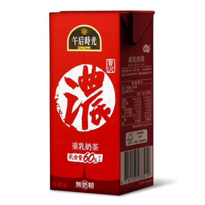 【自营】台湾GUANGQUAN光泉牧场 午后时光 重乳系列 醇香奶茶 330ml