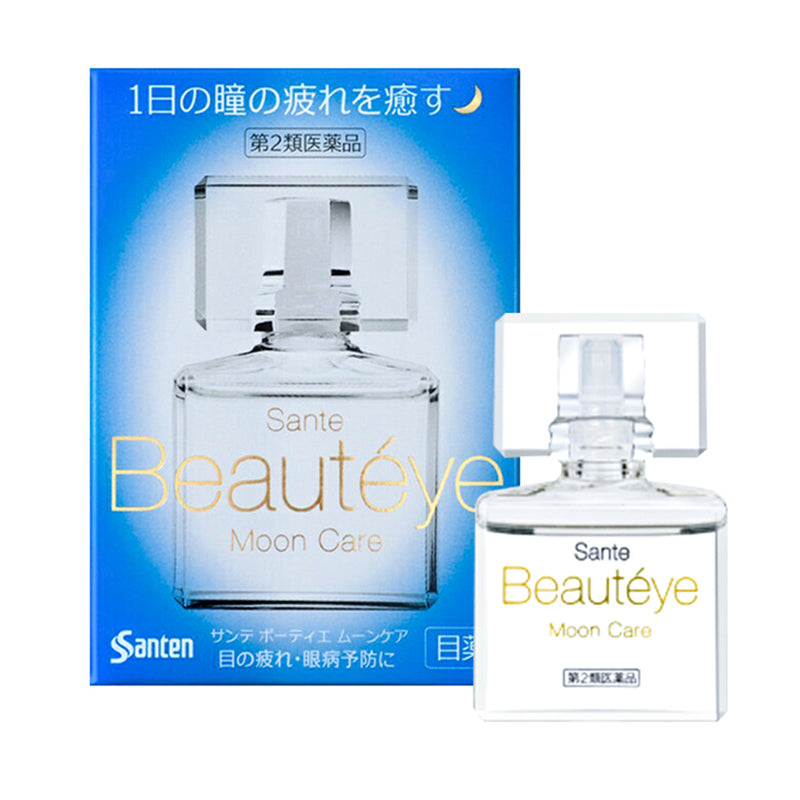 【自营】日本Sante参天 Beauteye 玫瑰夜间用 白月光 12ml