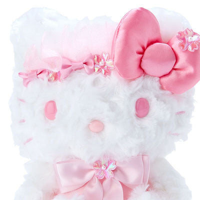 【自营】日本三丽鸥 樱花系列公仔 Hello Kitty 公仔摆件毛绒玩具