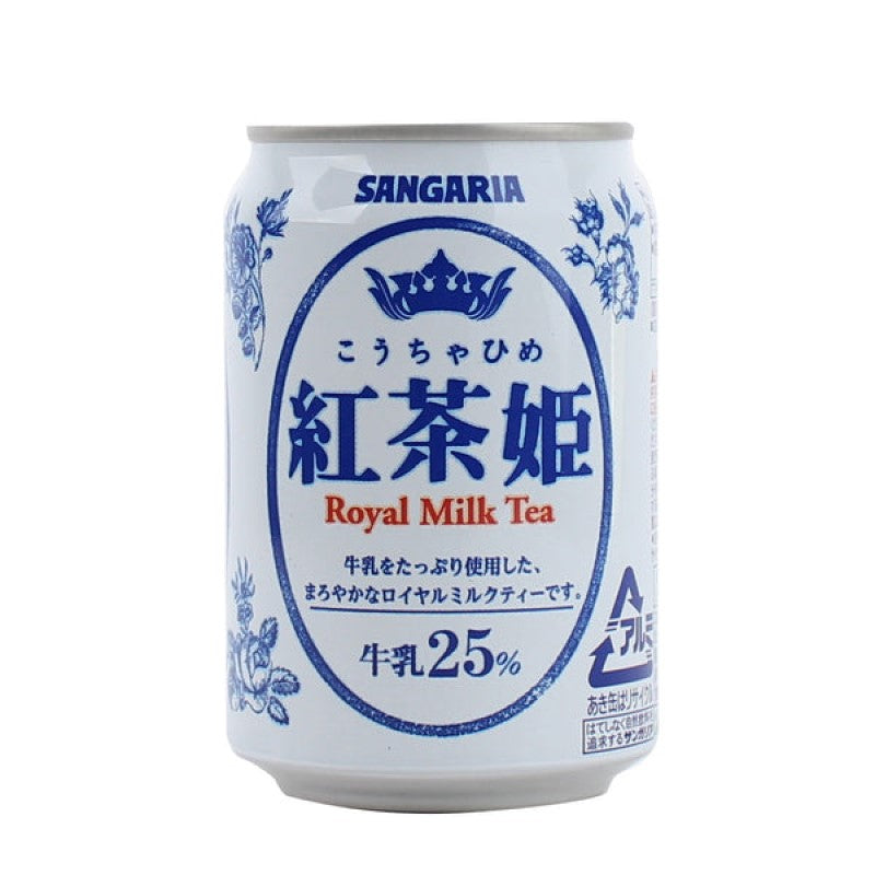 【自营】日本SANGARIA三佳利 皇家奶茶 275g 罐装红茶 夏日饮品日式风味便捷装
