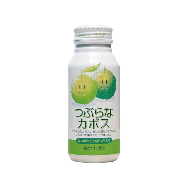 【自营】日本大分县 有机水果果粒饮品 青桔味 190g 果粒果汁饮料