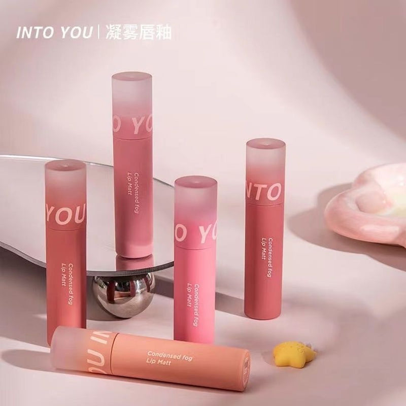 【自营】INTOYOU心慕与你 凝雾雾面哑光丝绒口红唇釉 C01 加州橙 3.2g