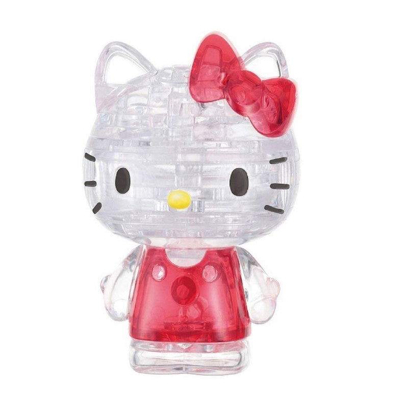 【自营】日本三丽鸥 3D水晶拼图 Kitty 36片 益智拼图