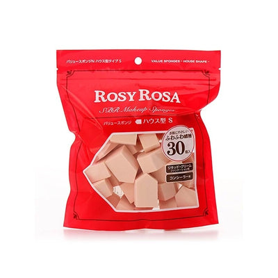 【自营】日本ROSY ROSA 常规款海绵粉扑 五边形棉块 30枚入