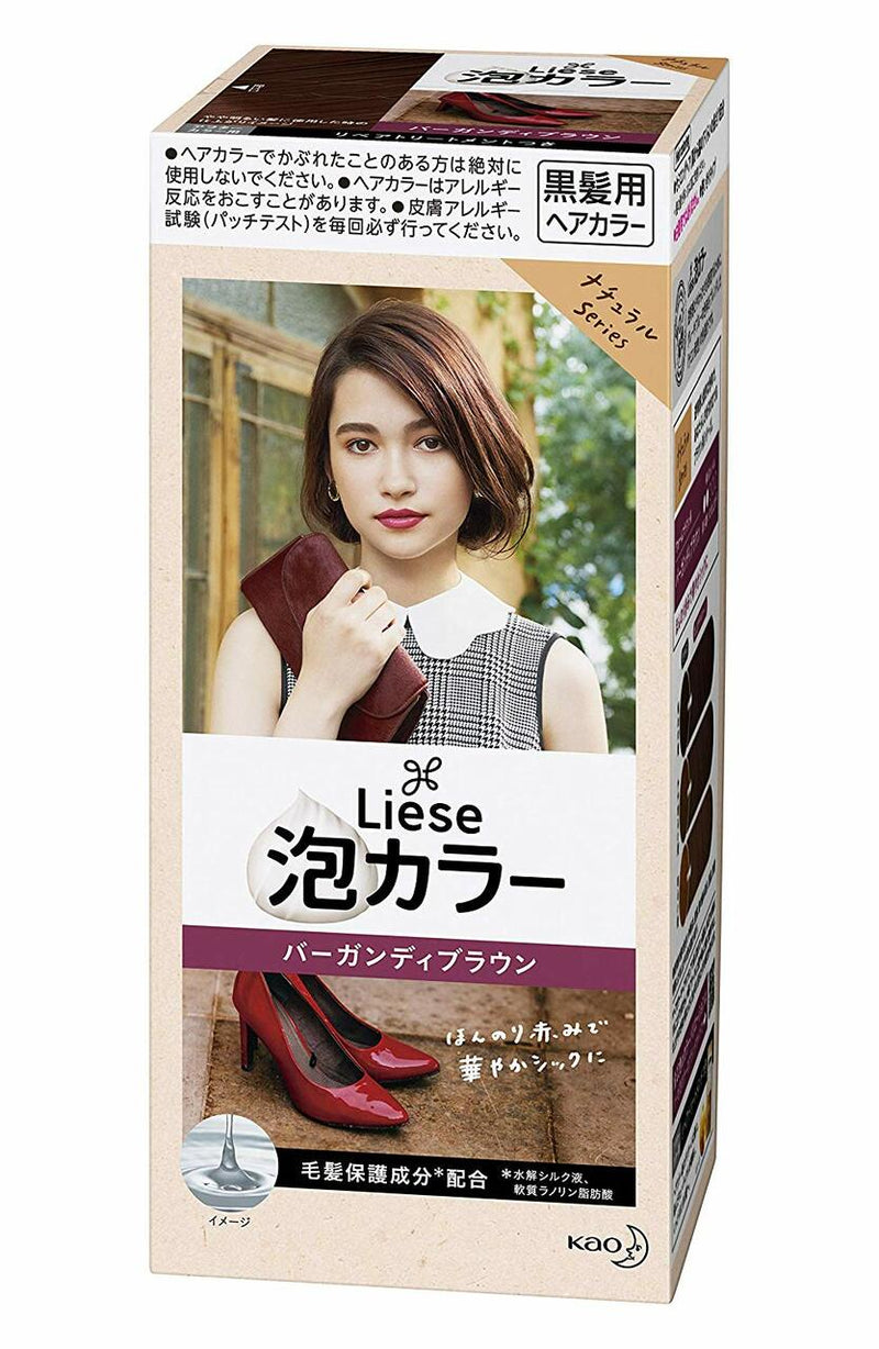 【自营】日本KAO花王 LIESE PRETTIA 新包装泡沫染发剂 