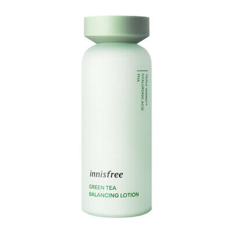 【自营】韩国INNISFREE悦诗风吟 新版绿茶平衡舒润保湿乳液 160ml 控油清爽 平衡水油