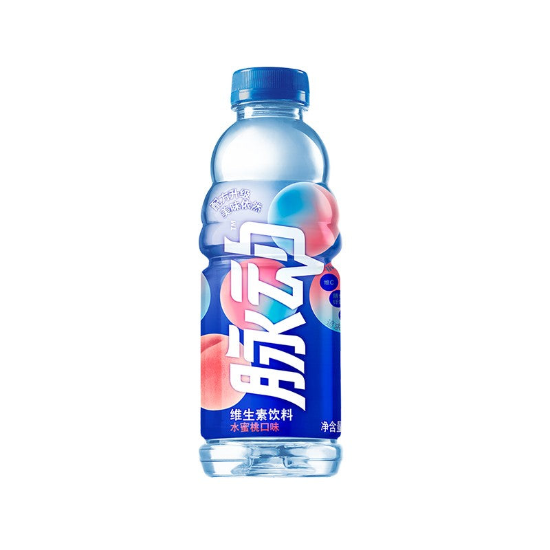 【自营】中国MIZONE脉动 维生素运动功能饮料 水蜜桃 600ml 低糖含多种维生素