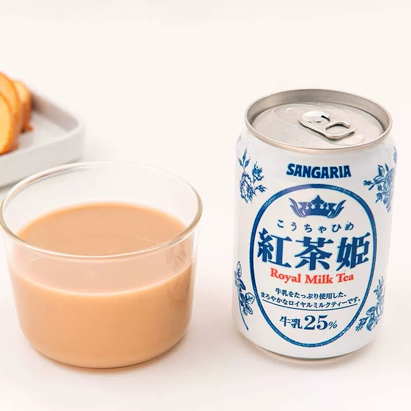 【自营】日本SANGARIA三佳利 皇家奶茶 275g 罐装红茶 夏日饮品日式风味便捷装