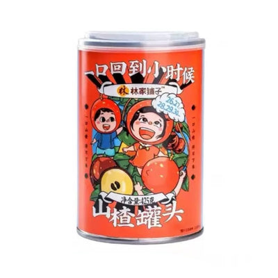 【自营】中国LEASUN林家铺子 新包装糖水山楂罐头 425g 儿时怀旧小吃