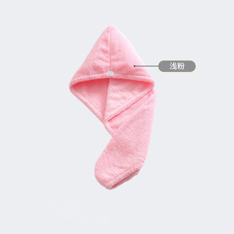 【自营】中国SANLI三利 干发帽 1条装 浅粉色 超强吸水速干不易掉毛干发毛巾